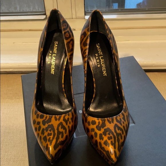 Saint Laurent leopard heels - Picture 2 of 7